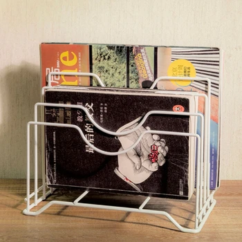 

OOTDTY Iron Pot Lid Shelf Holder Kitchen Bakeware Organizer Pan Cover Rack Stand Black/White New