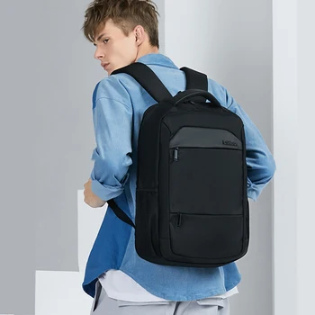 

ARCTIC HUNTER 111 Mochilas Casual Men's Backpack Laptop Bagpack Waterproof USB Charging Student Backpack School Bag Male Black