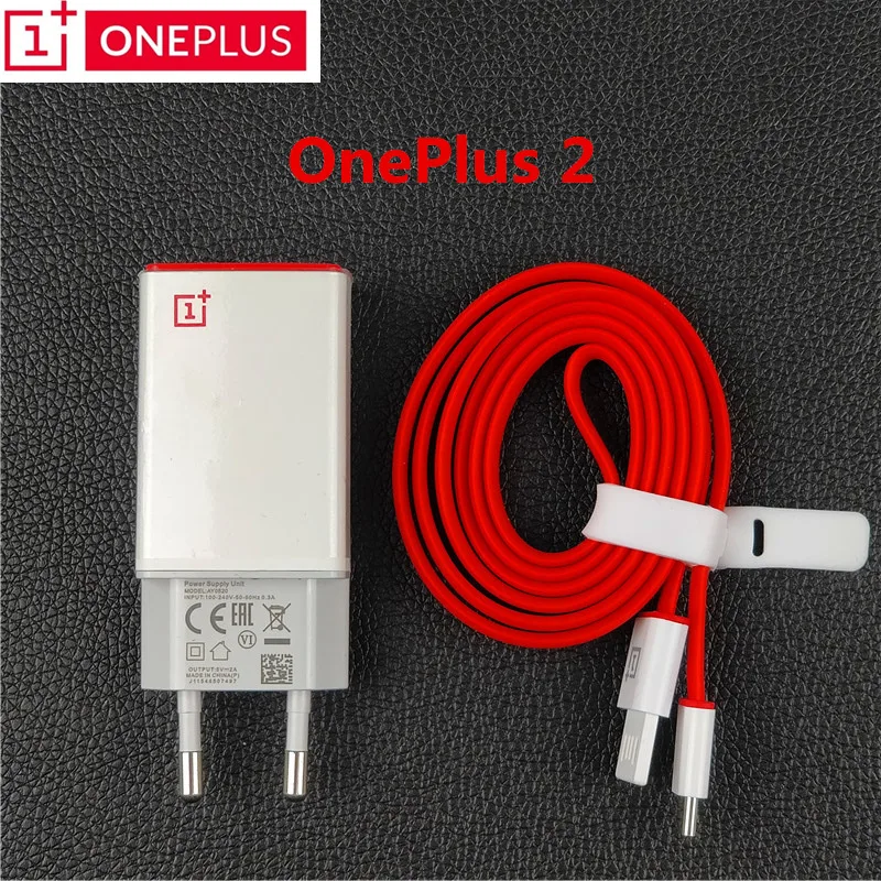 Оригинальный Oneplus 2 Зарядное устройство один плюс два 5 В/2a стены Usb travel adapter и 100 см/150 см Usb Тип C