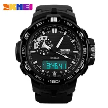 SKMEI Sport Super Cool Men’s Quartz Digital Watch Men Sports Watches Luxury Brand LED Military Waterproof Wristwatches