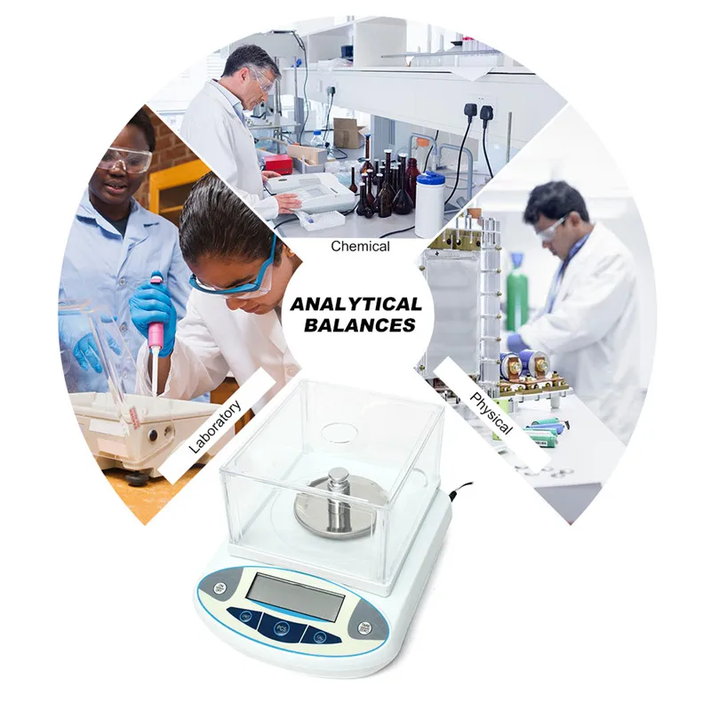 200g0.01g Analytical Balance Digital Scales Precision Weight Scale Balance Scientific Lab Accuracy Jewelry Kitchen Postal (8)