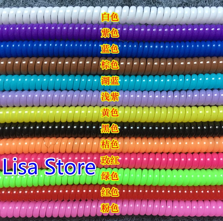 FreeShip 200pcs Plastic spring Protective sleeve Mobile