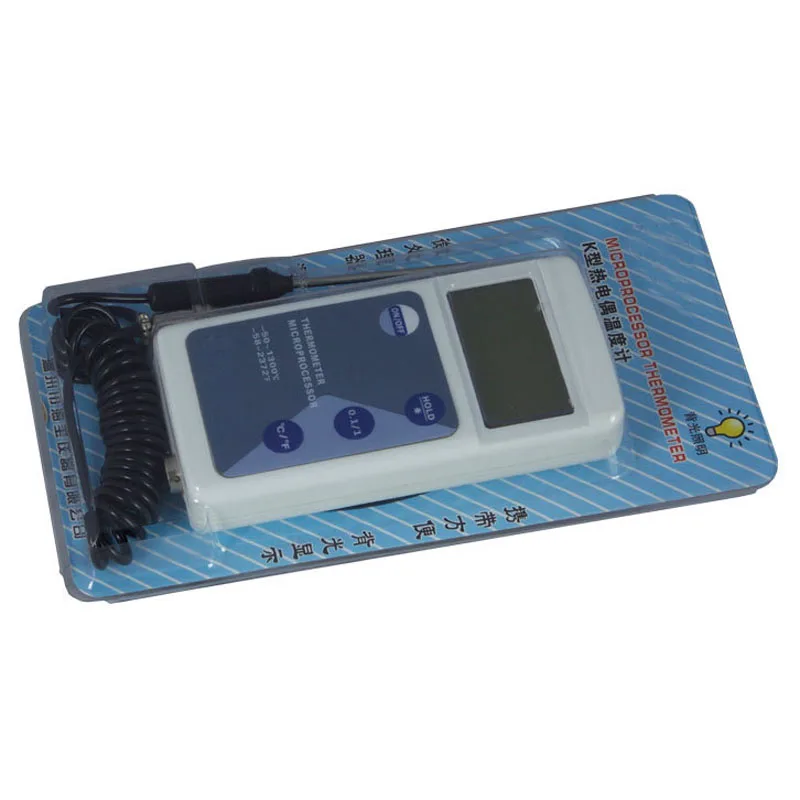 High Precision Temperature Meter Temperatue Gauge LCD Screen Portable