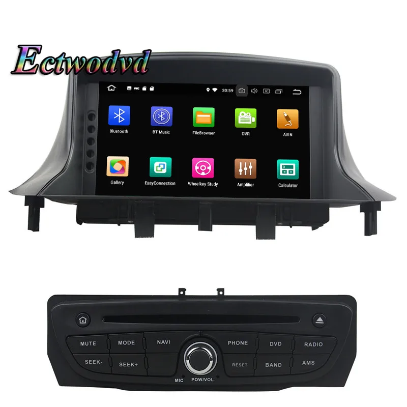 Top Ectwodvd Octa Core 4G Android 8.0/Quad Core Android 8.1 Car Multimedia DVD Player For Renault Megane III Fluence 2009-2016 1