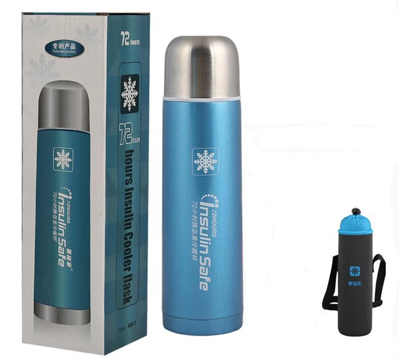 

72hours Insulin Cooler Flask Mini Portable Insulin Fridge Refrigerated Cup