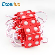 20 шт./лот 5730 супер яркий светодиодный модуль 4 светодиодный s DC12V IP65 Водонепроницаемый красный зеленый синий желтый теплый белый для DIY подсветка ТВ