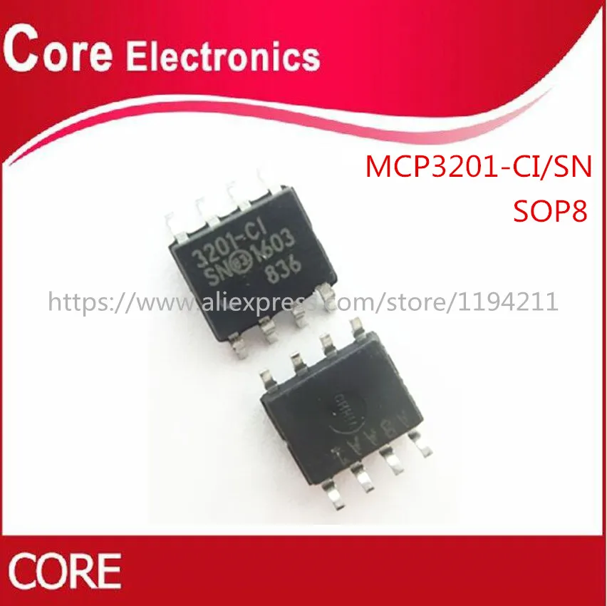 MCP3201-CI SN