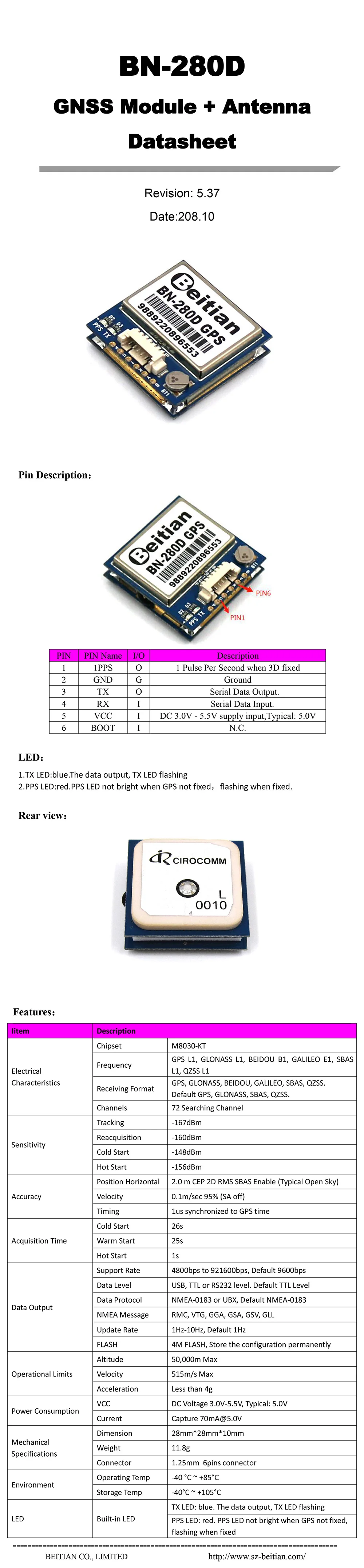 BN-280D-GPS-Module-Datasheet-22-E