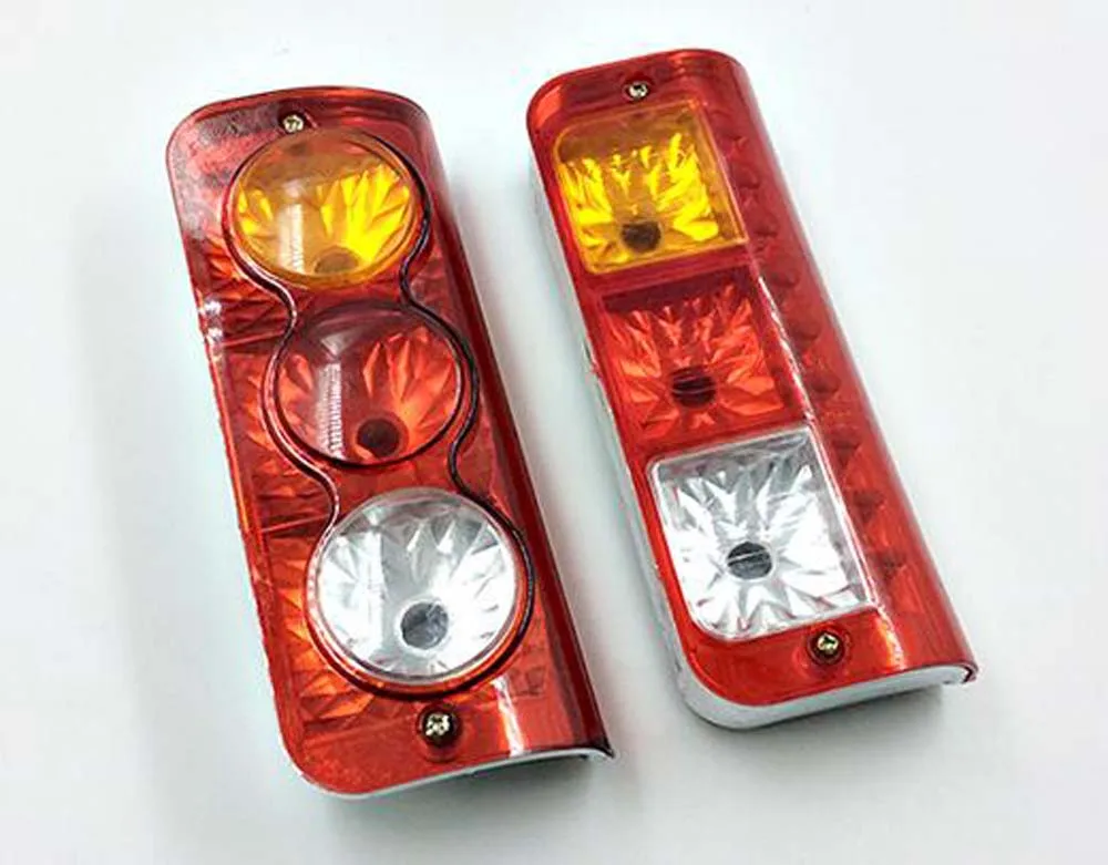 2 pieces Electric Tricycle Rear Taillights Turn Signals Reversing Lights Brake Lights 48V Four