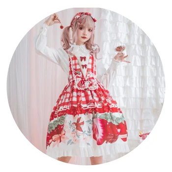 

Beach Dress New Arrival Dress Plus Size Free Shipping Jane. Original. Made Of Strawberry For Pigeons Lolita Braces 2019 New
