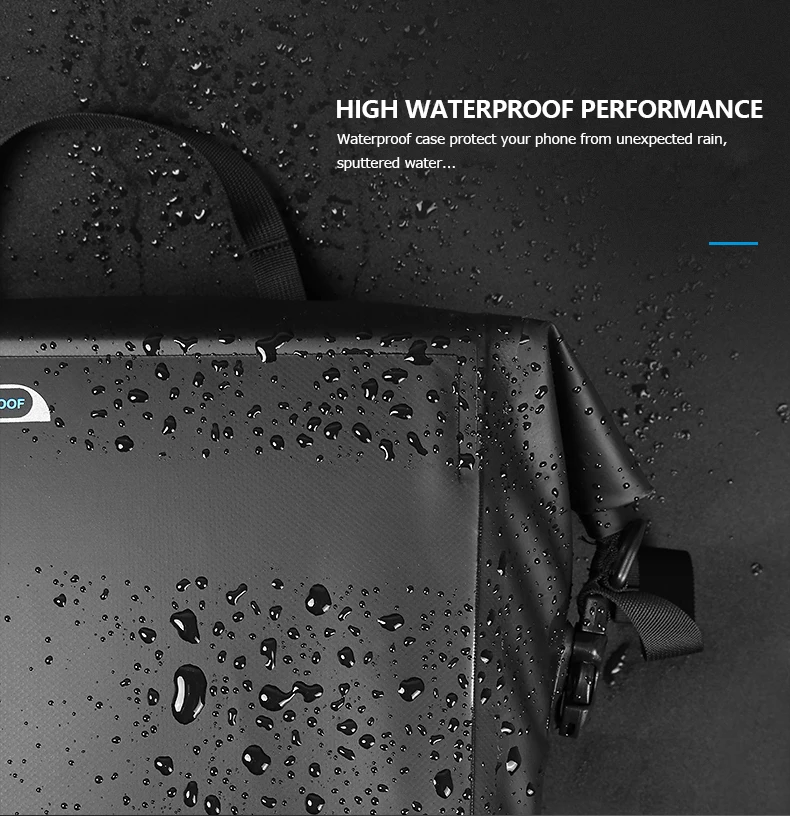 Top Roswheel Dry Series Full Waterproof Bike Bicycle Cycling Saddle Pannier Rear Seat Handlebar Bag Trunk Phone Case Holder 31