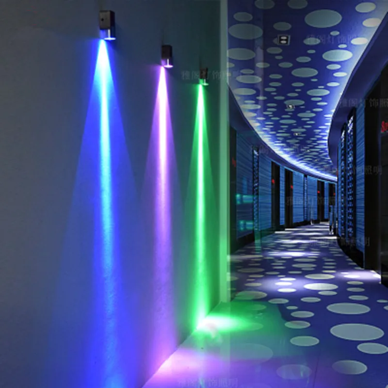 

Corridor wall lamp color light LED background wall lamp bar KTV lamps colorful indoor wall lamp factory direct sales!