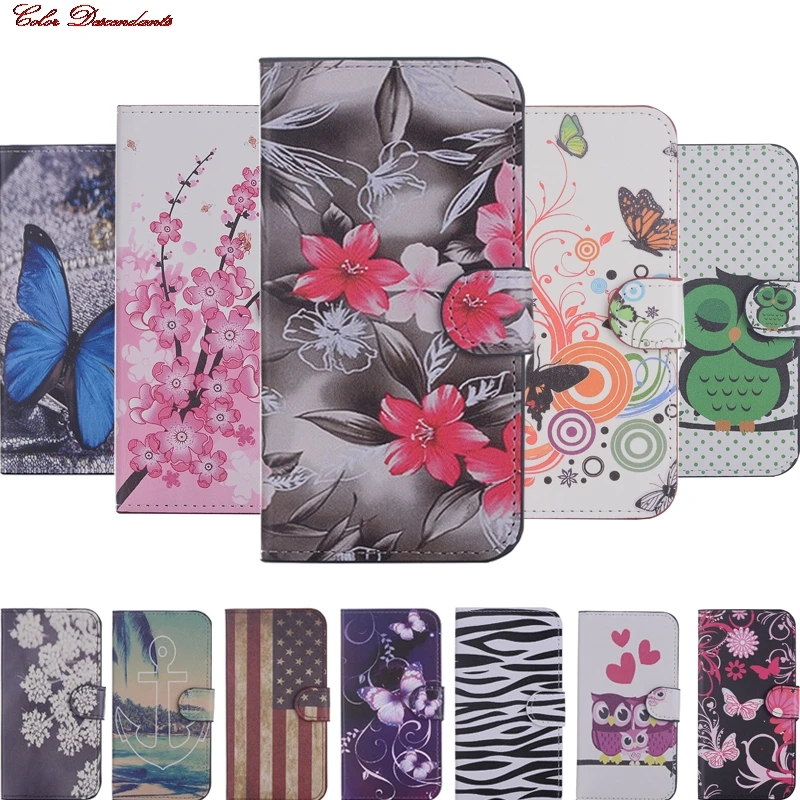 

For Asus Zenfone Go ZB452KG case Leather Wallet Flip Cover For ASUS X014D Zenfone Go 2016 ZB452KG GOX014D ZB ZB452 452 452KG bag