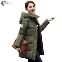 TNLNZHYN Women clothing cotton coat 2017 new spring fashion Long sleeve leisure Big yards hooded female cotton Outerwear TT635