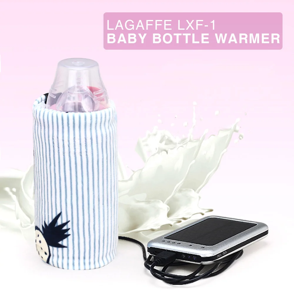 Portable Baby Milk Bottle Warmer Bag USB Infant Bottle Heater Reusable Warm Milk Tool Baby