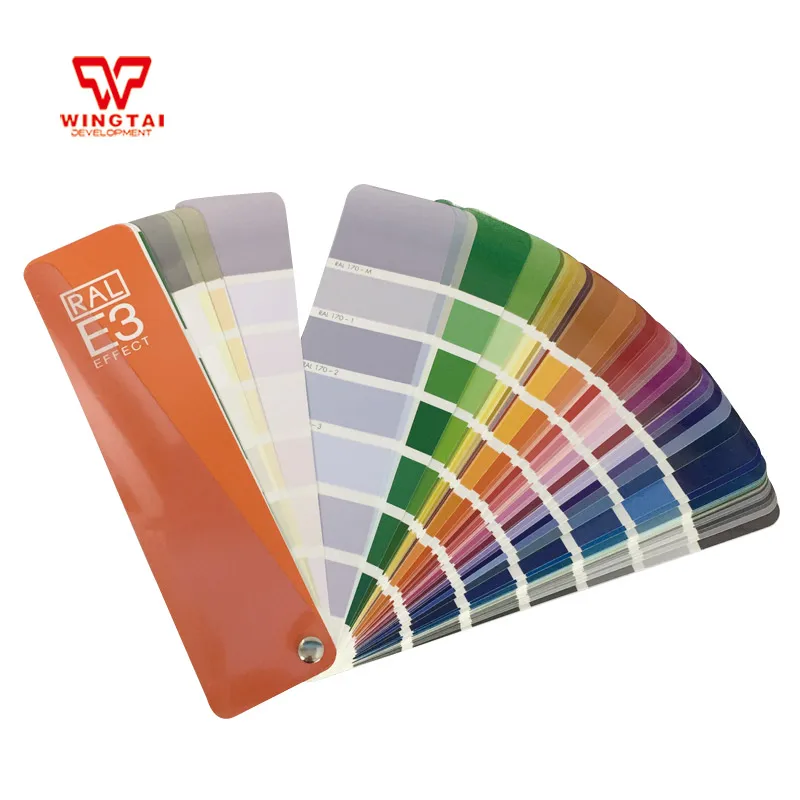 

Germany RAL E3 EFFECT Solid Color/Metallic Color Card