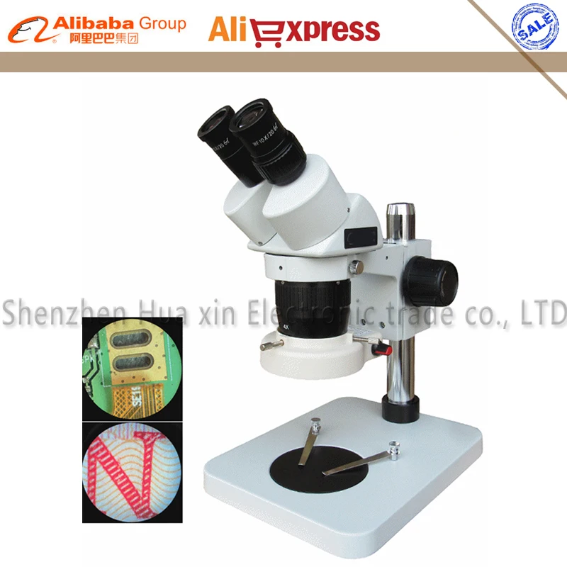 

binocular stereo microscope 20X/40X Zoom Stereo Microscope System+56 LED Ring Light for mobile phone and motherboard repair