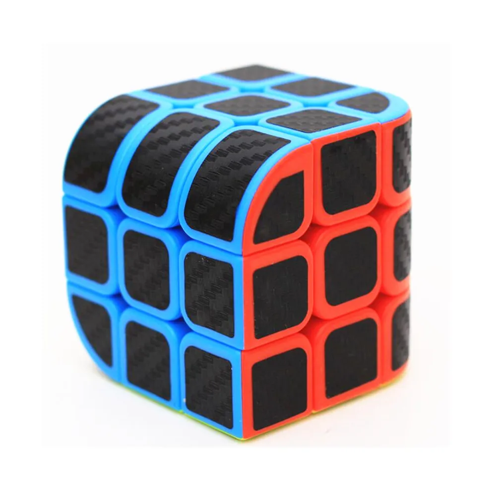 Кривая 3X3 Стикеры меньше Скорость куб Пенроуз куб, головоломка, дизайн 56 мм ПВХ Стикеры Пенроуз куб 3X3X3 магический куб