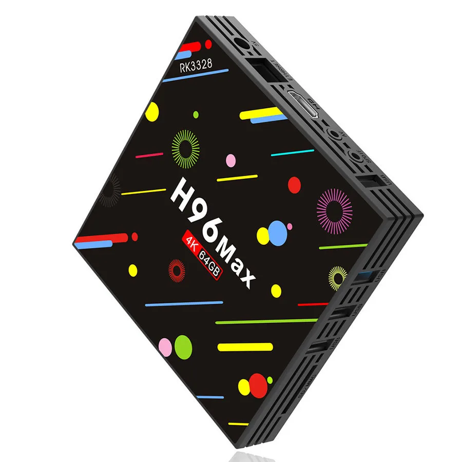 

H96 Max Android 7.1 Smart TV Box RK3328 Quad Core 4K Set-top Boxes 4GB RAM 32GB 64GB ROM 2.4G 5G Dual Wifi BT4.0 HD Media Player