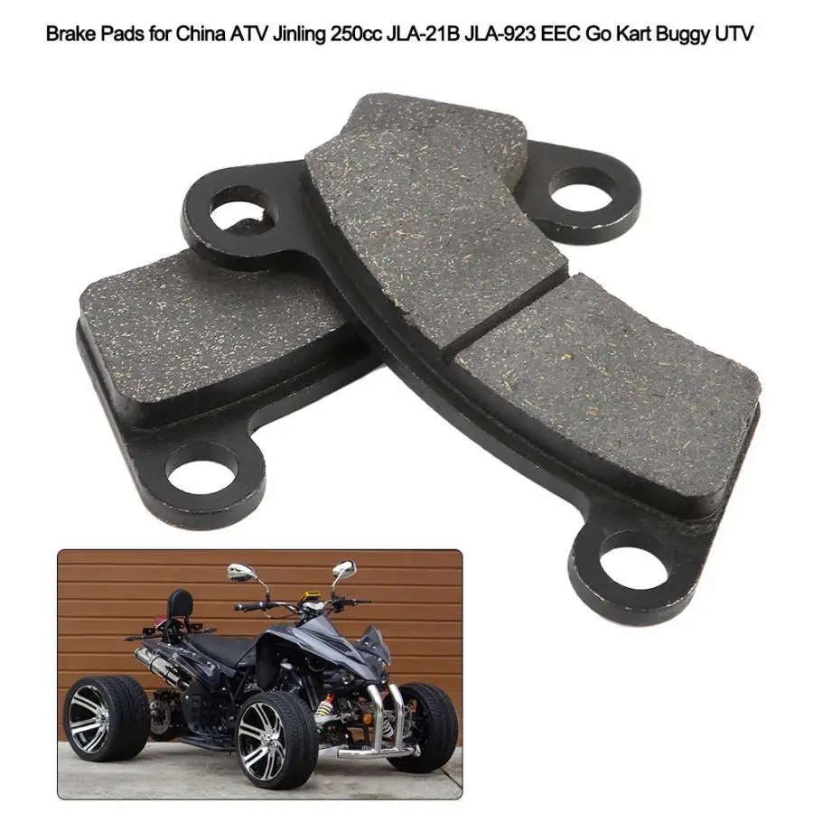 

2pcs Brake Pads for China ATV Jinling 250cc JLA-21B JLA-923 EEC Go Kart Buggy UTV