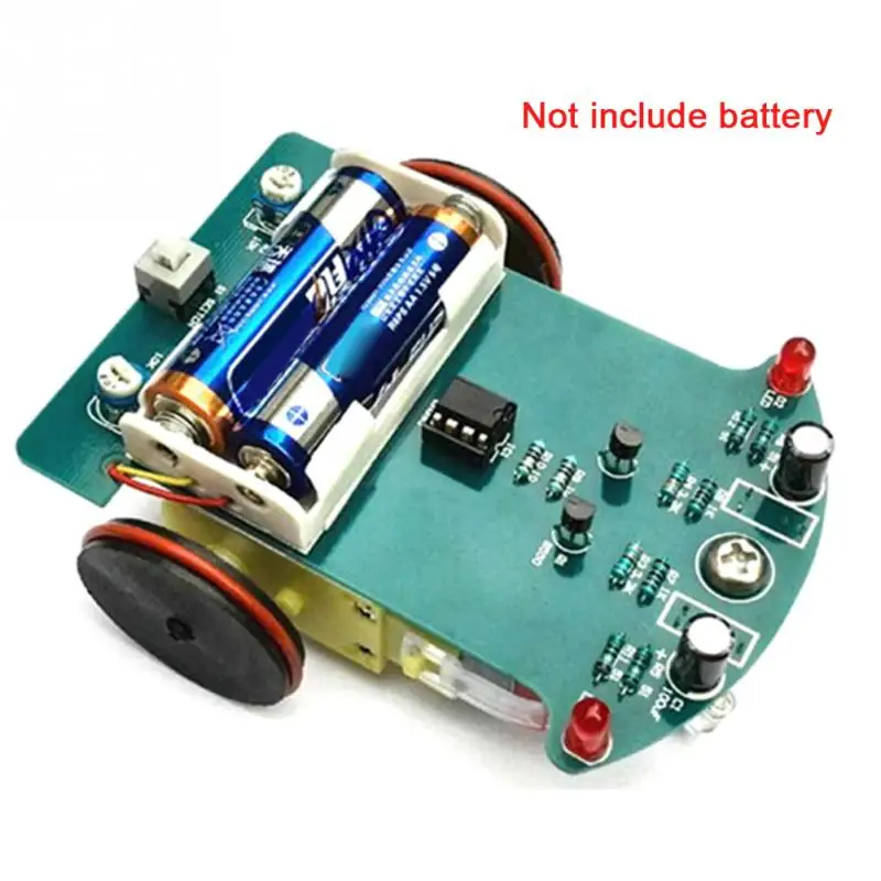 

D2-1 DIY Kit Intelligent Tracking Line Smart Car Kit TT Motor Electronic DIY Kit Smart Patrol Automobile Parts DIY Electronic