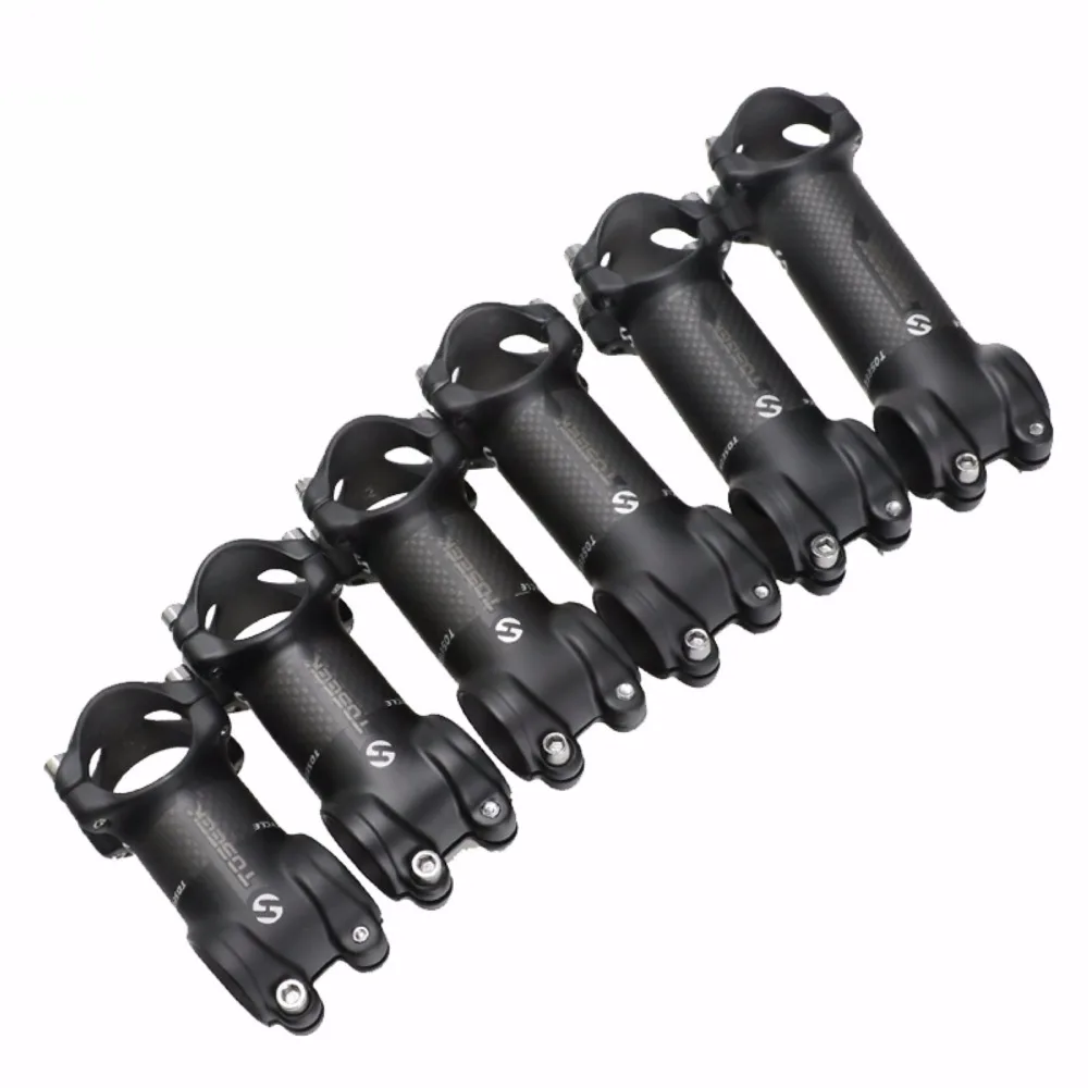 УГЛЕРОДНЫЙ матовый черный велосипедный стержень TOSEEK для головного света 31