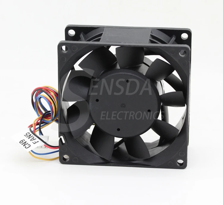 Для delta PFB0824DHE DC 24 в 8 см 8038 80 мм 1 63a 4 контактный провод ШИМ инвертор промышленные