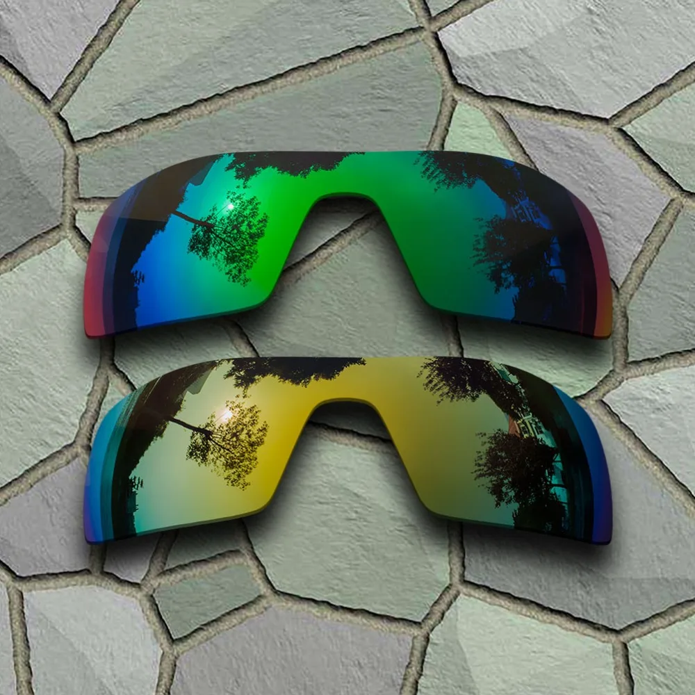 Jade Green&Yellow Golden Sunglasses Polarized Replacement Yellow Golden Sunglasses Polarized Replacement Lenses for