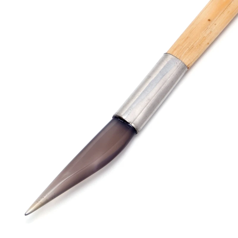 Полировальный нож с бамбуковой ручкой, инструменты для изготовления ювелирных изделий, Новинка