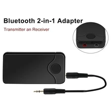 2in1 Bluetooth transmitter receiver Wireless Adapter HIFI Audio With 3.5MM Audio Input And Output For TV Bluetooth Music sender