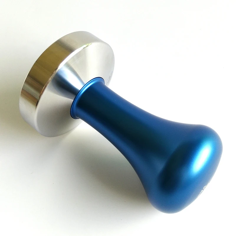 Buy Espresso Coffee Tamper Blue Coffee Tamper Machine Press Flat Base Barista Accessories 51mm 57.5mm 58mm