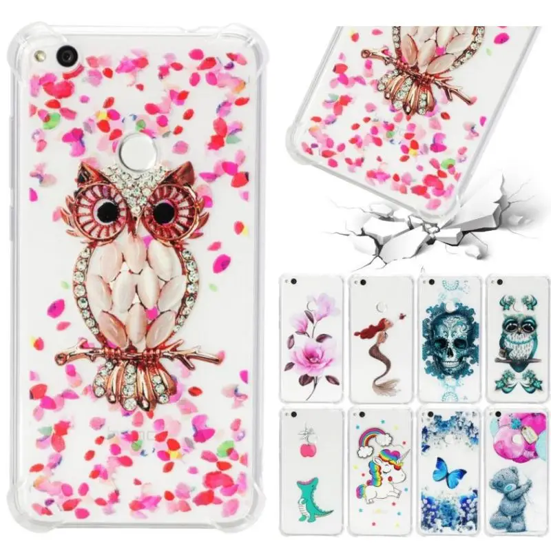 

Anti-Knock Phone Case For Huawei Honor 7X 9i 9 P Smart Enjoy 7S 7 P20 Plus Mate 10 Lite Pro Soft Silicone Back Fundas Cover P03A