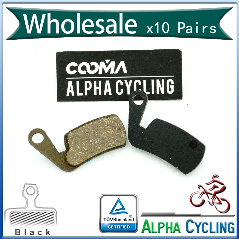 

Bicycle Disc Brake Pads FOR Magura Marta 2002 to 2008, Marta SL Disc Brake, Resin Black, 10 Pairs, BP011