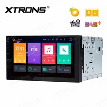2 Din 7 »android 8,0 Octa Core 4 г оперативная память универсальный автомобильный Радио стерео плеер gps навигации DAB + Bluetooth FM wi fi USB нет DVD