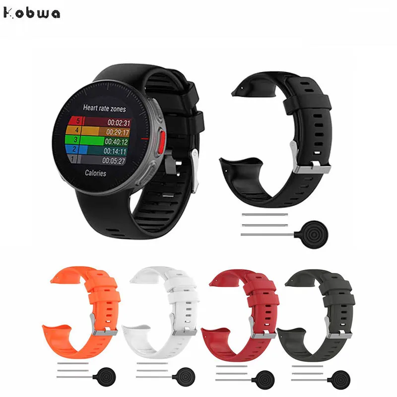 

For Polar vantage V Watchband Replacement Silicone Smart watch Band Strap Wearable Devices Accessories