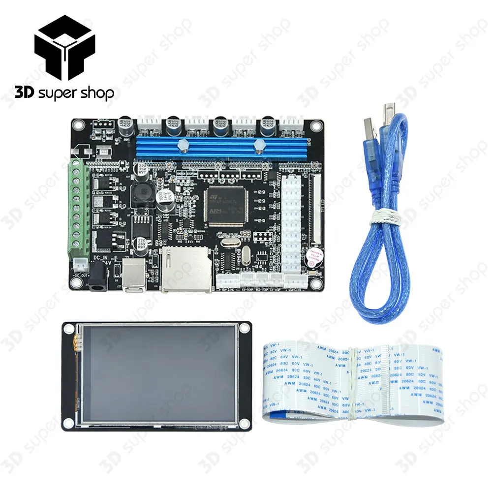 

STM32 integrated circuit mainboard LCD controller motherboard with TFT32 v3.5 touch screen Stepper Motor Driver Module