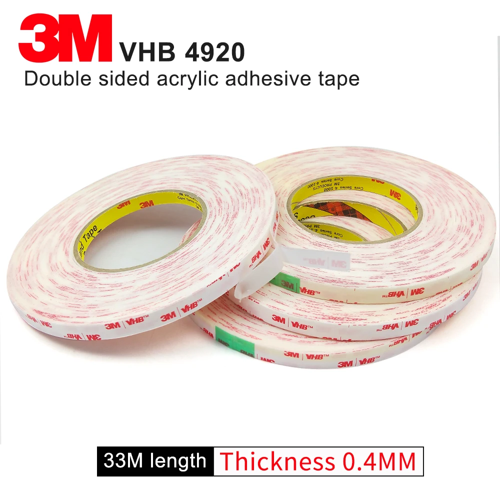 100% оригинальная 3M 4920 VHB акриловая пенная лента/3m майларовая лента/может