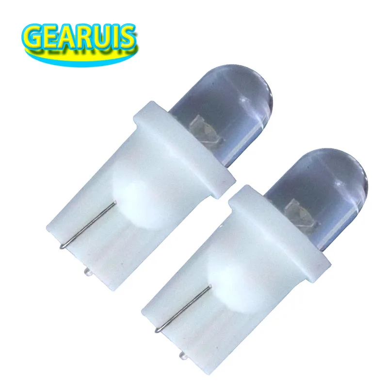 

100pcs T10 6V 194 #555 Pinball Led Lights 6.3V No-Anti Ghosting for Bally Pinball Game Machine white red blue yellow 6V