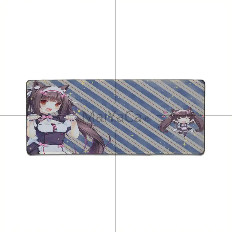 Коврик для мыши MaiYaCa Chocola Nekopara игровой коврик геймеров с мультипликационным
