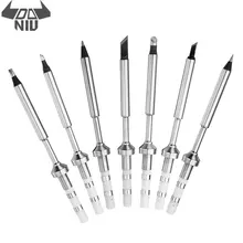 Сменные черные хромированные наконечники без свинца серии TS паяльник сварочный наконечник для TS100 цифровой ЖК-паяльник