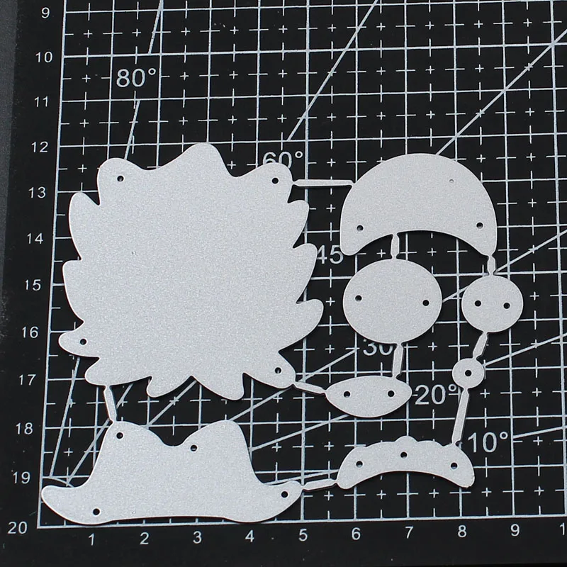 Cartoon Monster Cutting Dies Christmas Dies Metal Cutting Dies Stencils for DIY Scrapbooking Album Stamp Paper Card Embossing
