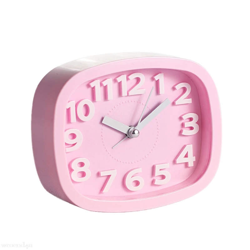 Candy Color Alarm Clock Kids Students Bedroom Desk Table Clock Living Room Home Decoration Candy Color Alarm Clock Kids Students Bedroom Desk Table Clock Living Room Home Decoration