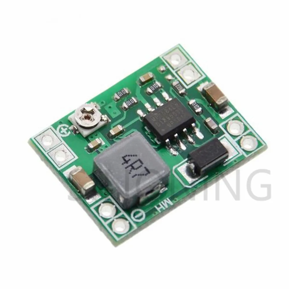 1 pièces Ultra-petite taille DC-DC abaisseur Module d'alimentation 3A réglable Buck convertisseur pour Arduino remplacer LM2596