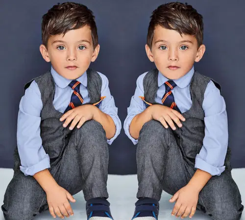 

4pcs Set New Baby Boys Kid Tie Suit Toddler T-Shirt Tops Waistcoat Pants Outfit Clothes