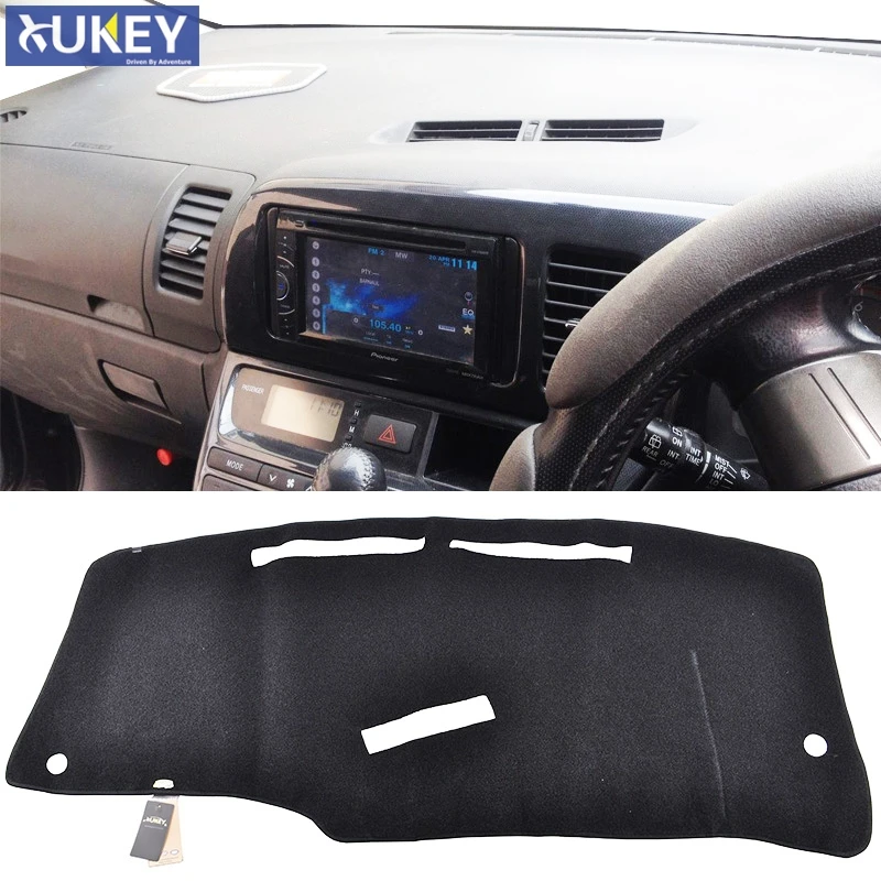 

Xukey Dash Mat Dashmat Dashboard Cover Sun Shade Dash Board Cover Carpet For Toyota Wish AE10 2003 2004 2005 2006 2007 2008 2009