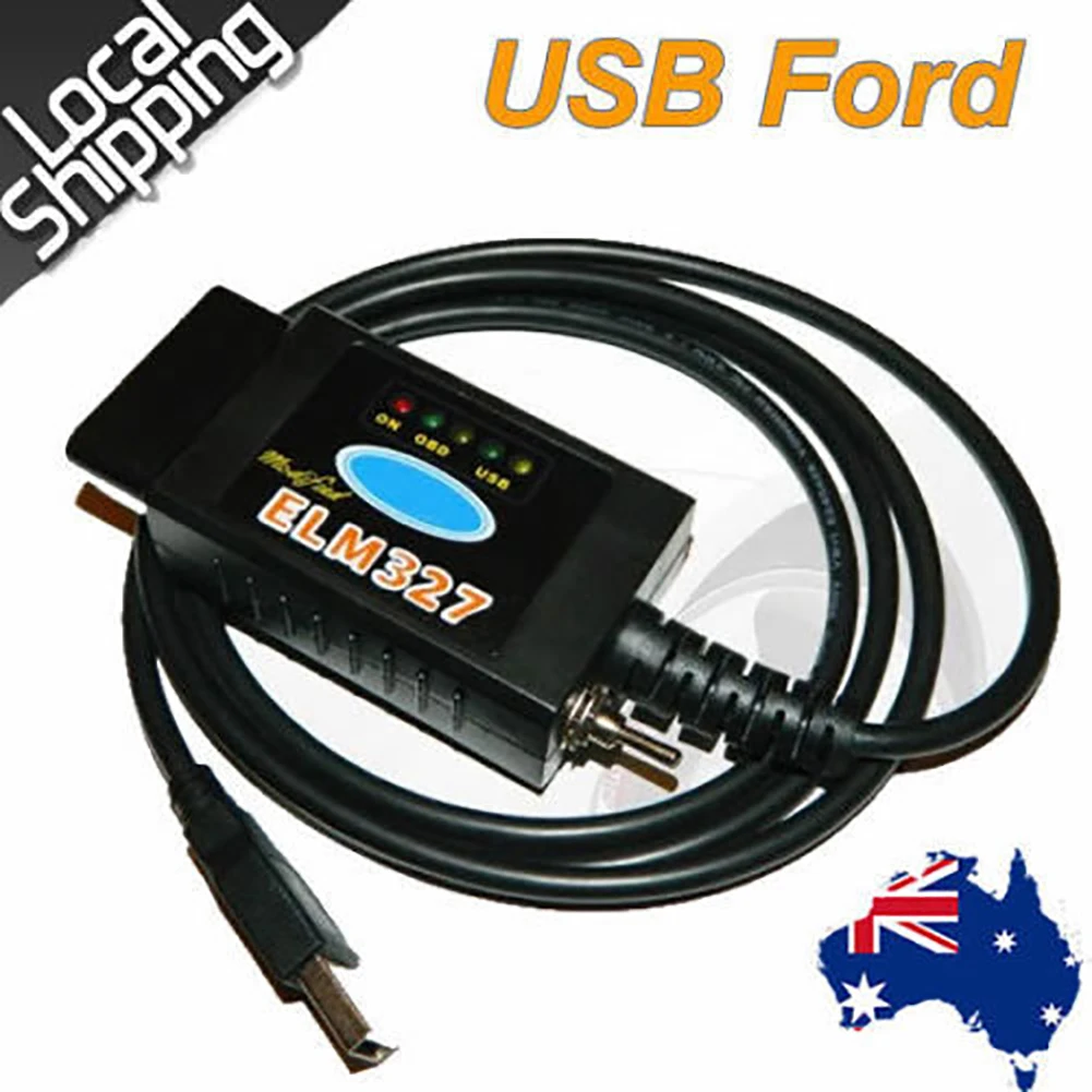 USB ELM327 для Ford MS-CAN HS-CAN Mazda Forscan OBD2 диагностический сканер