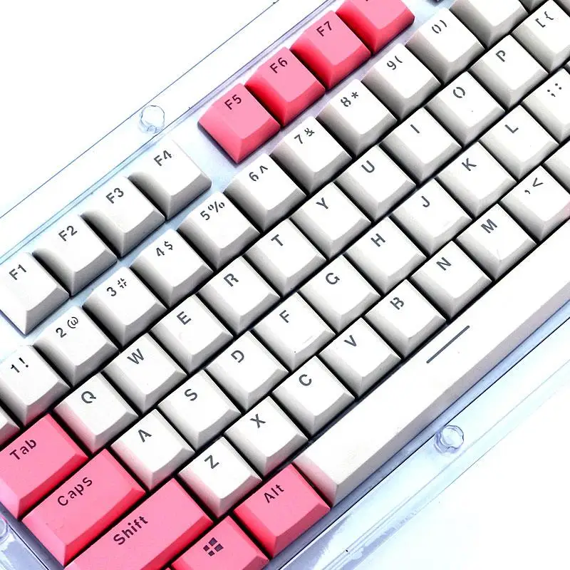 Сравните цвет крышки ключа с многоцветной механической клавиатурой cherry MX
