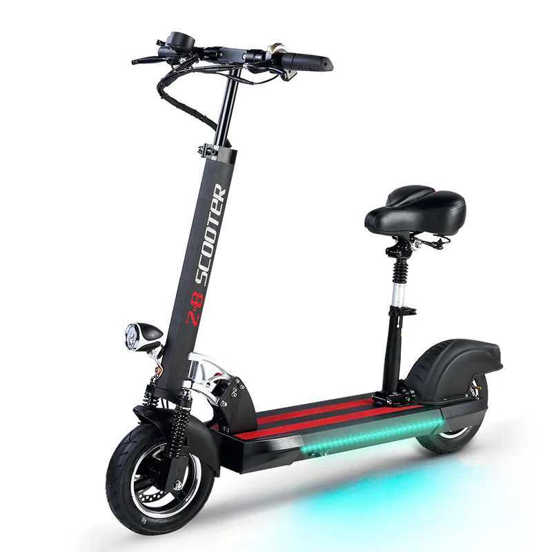 400W Strong Power Electric Scooter for Adults, 10" Wheel Inflatable
