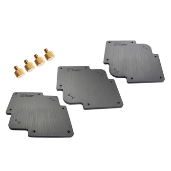 

3pcs Aluminium Alloy Trimming Machine Fillet Gauge Trimming Machine Angled Ruler R Gauge Carpenter Woodworking Tool Set