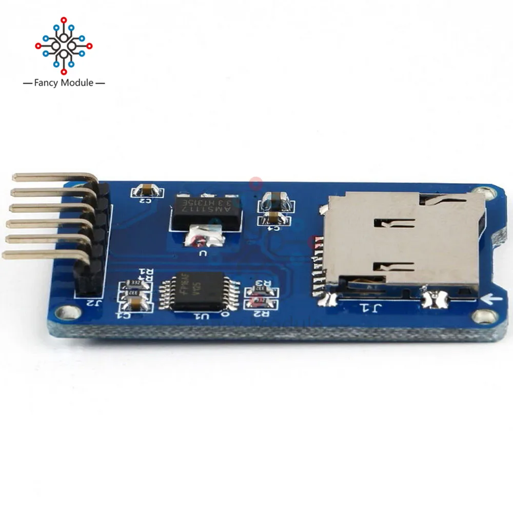

2 PCS Micro SD TF Card Memory Shield Module SPI Interface for Ardiuno Micro SD Storage Expansion Board Support Micro SD & SDHC